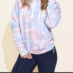 Peloton: Tie Dye pullover hoodie by spiritual gangster